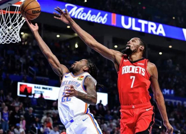 多平台同步-火箭送雷霆两连败 KD俄城被嘘仍达成生涯里程碑！